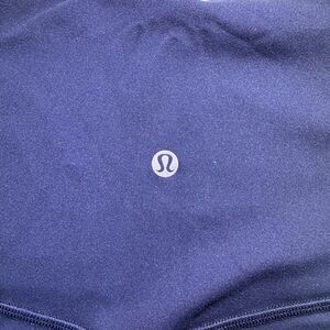Lululemon Navy Blue Activewear leggings Sz 8